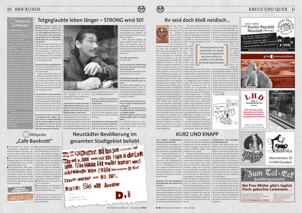 Satirezeitung zur Bunten Republik Neustadt