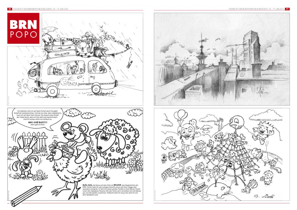 Satirezeitung zur Bunten Republik Neustadt
