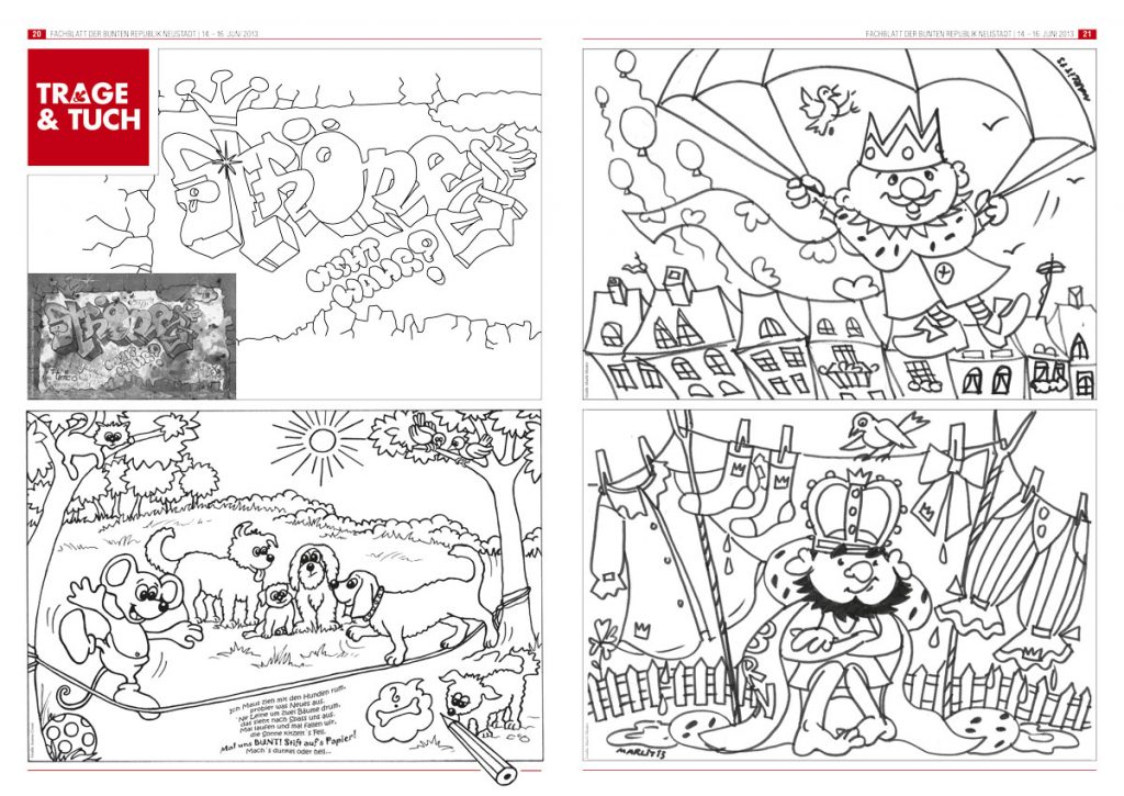 Satirezeitung zur Bunten Republik Neustadt