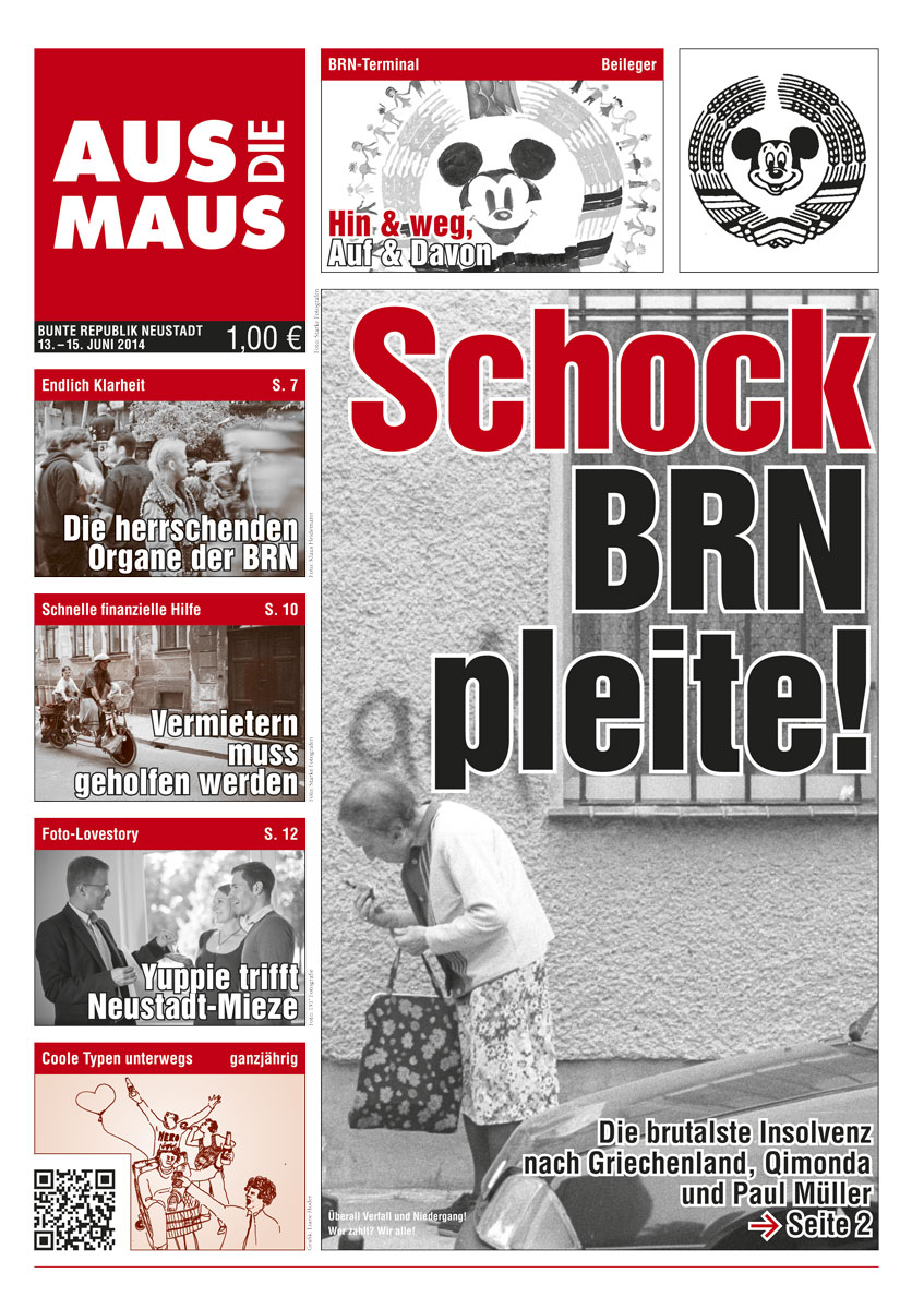 Satirezeitung zur Bunten Republik Neustadt