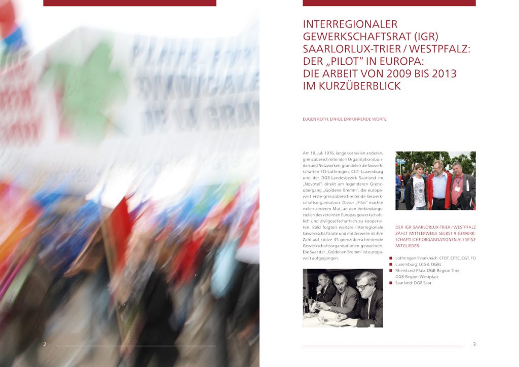 Tätigkeitsbericht des DGB Saar