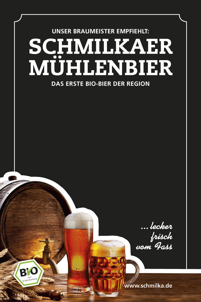 Kasematten Werbeschild Für Mühlenbier