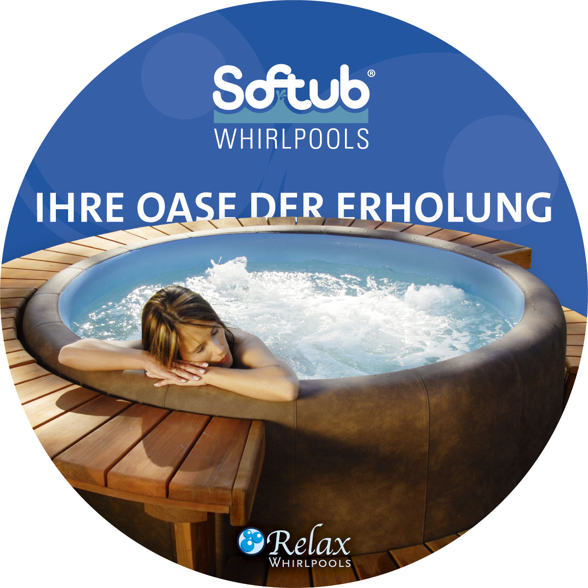 Rundkarte für Relax Whirlpools