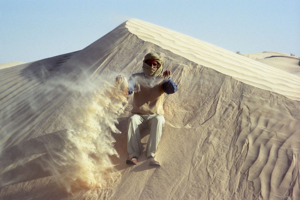 Kameltrekking in der Sahara, Tunesien