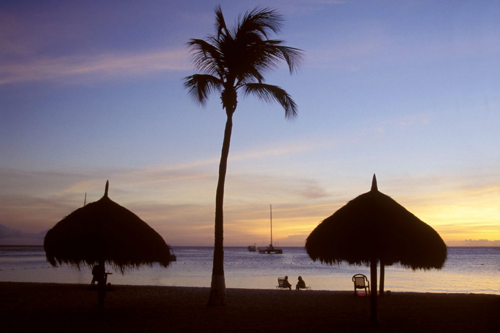 Endlose Strände auf Aruba