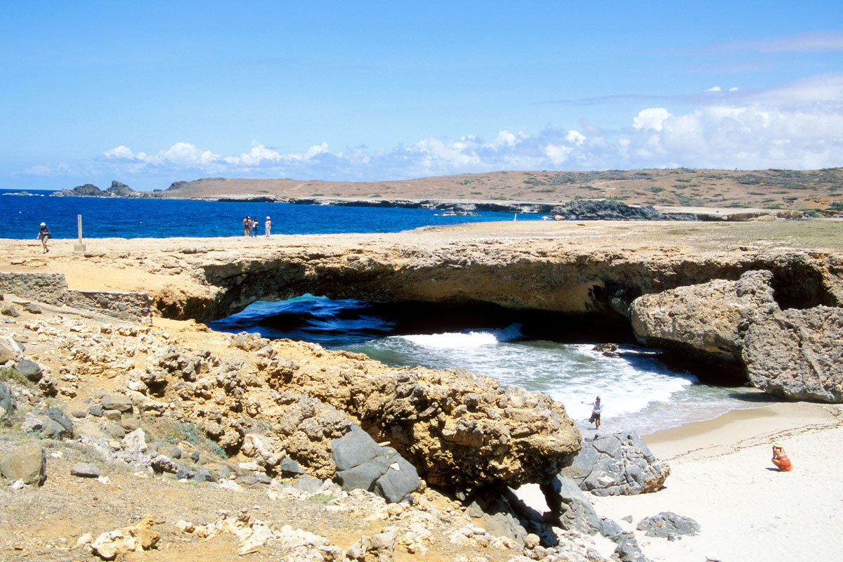 Natural Bridge, Aruba (2005 zusammengestürzt)