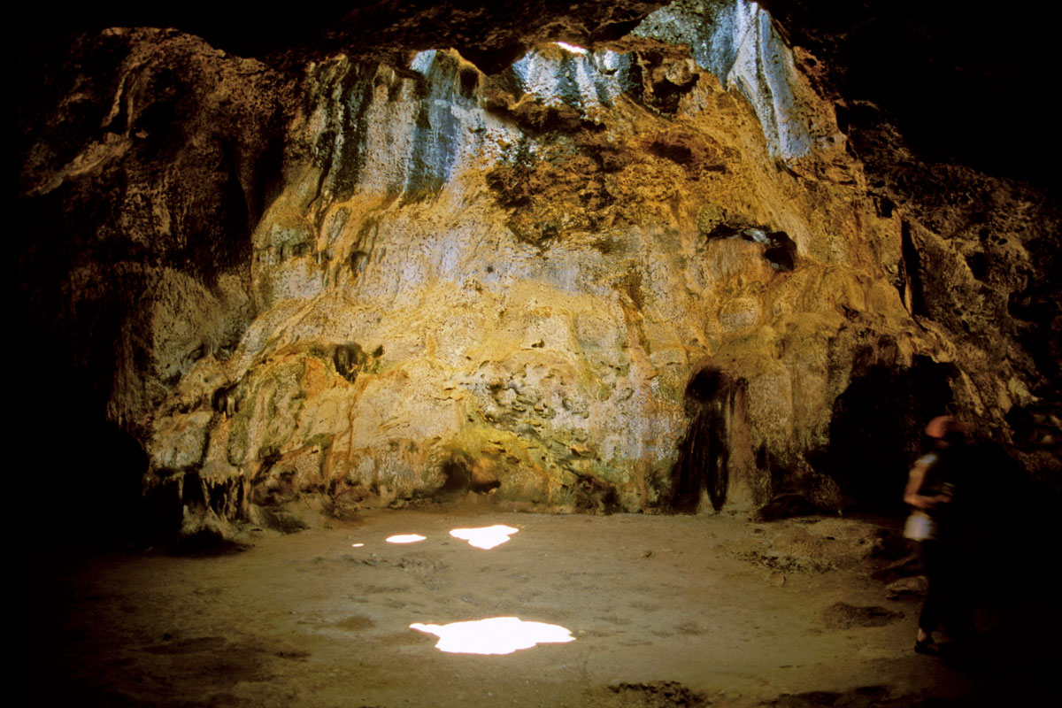 Fontein-Höhle, nahe Arikok Nationalpark, Aruba Karibik, Niederländische Antillen April 2005