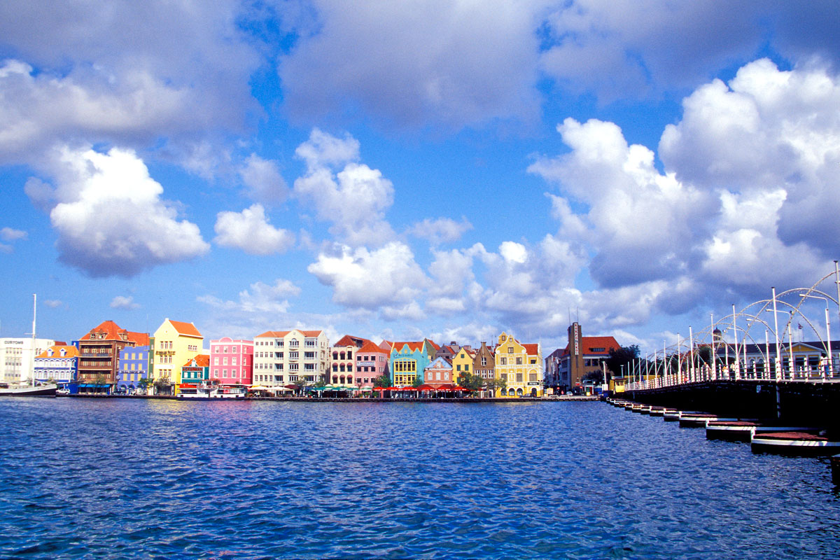 Hafenpromenade von Willemstad, Curacao