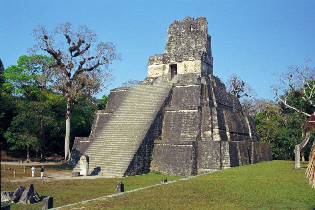 Tempel 1, Tikal, Petén, Guatemala
