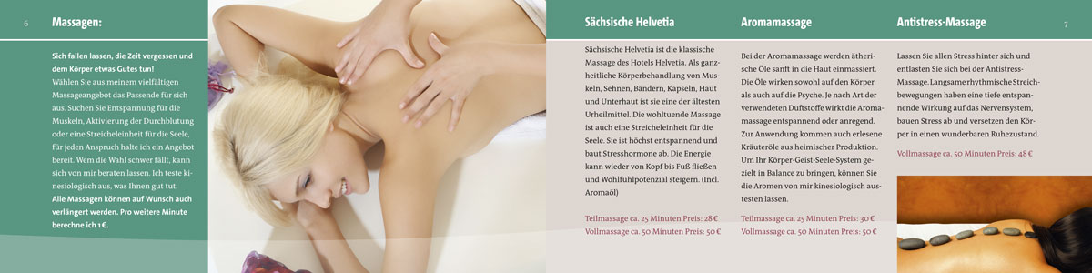 Hotel Helvetia Prospekt Gesundheitsangebote