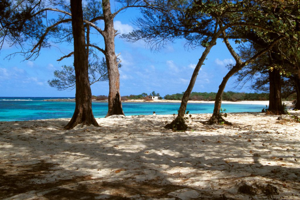 Einsamer Strand La Boca auf Cuba
