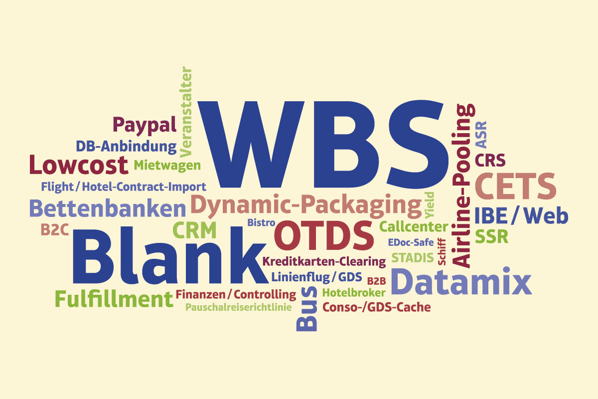 Messetafel Wordcloud WBS Blank