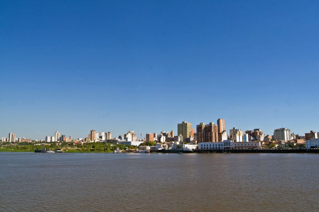 Skyline von Asuncion, Paraguay