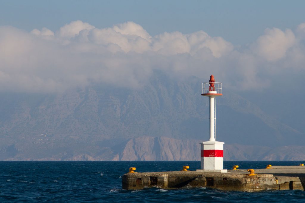 Der Hafen von Agios Nikolaos. Kreta