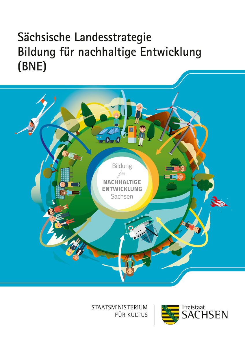 Prospekt zur sächsischen Landesstrategie der nachhaltigen Bildung
