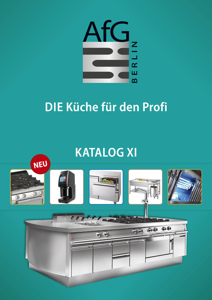Katalog 2019 für Großküchen von AfG Berlin