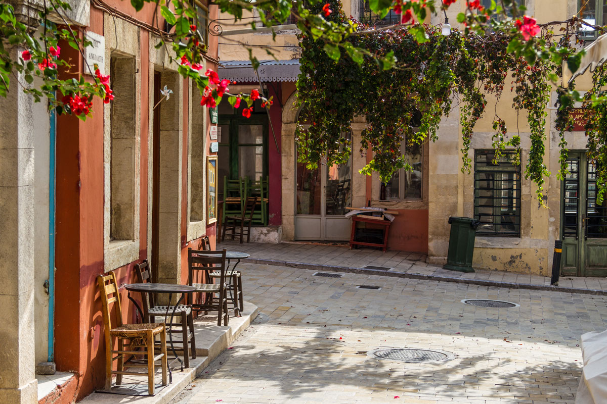 Das Weindorf Archanes bei Heraklion, Kreta