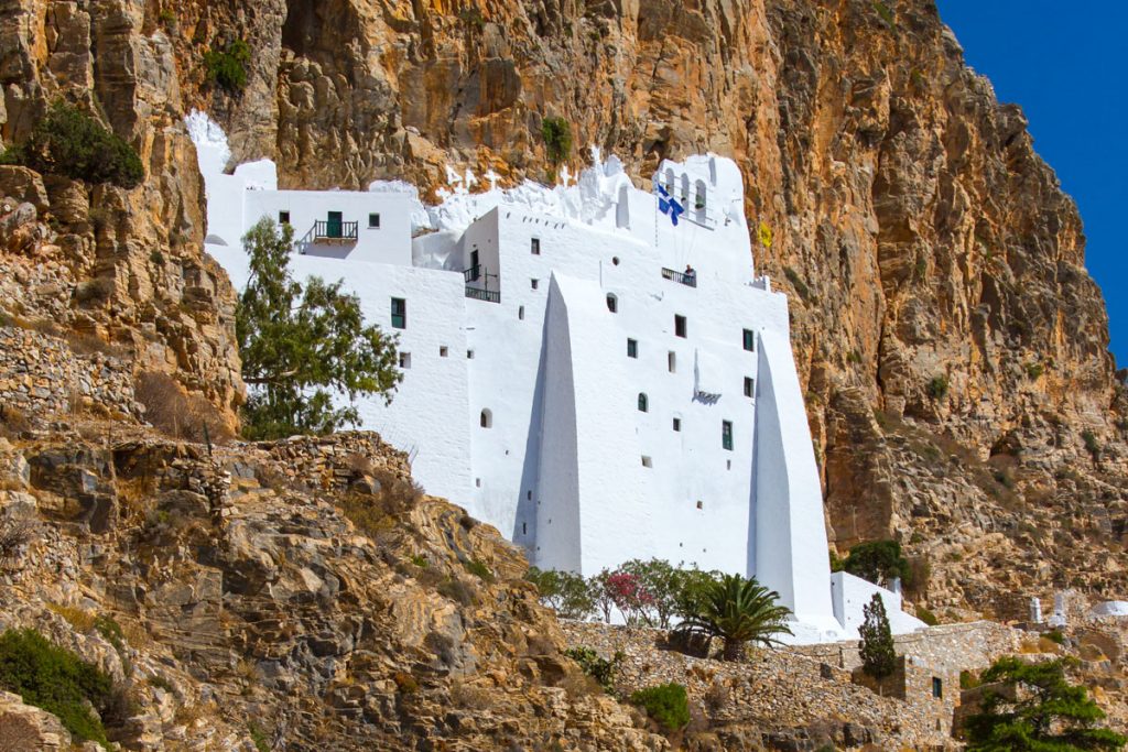 Kloster Moni Chozoviotissa auf Amorgos, Griechenland