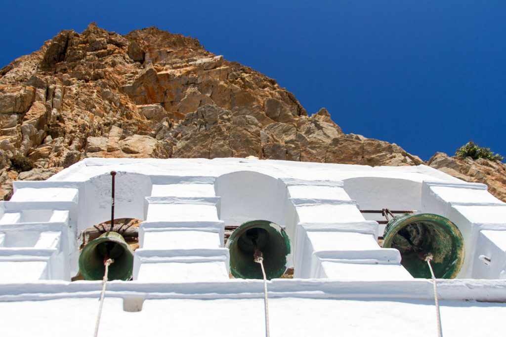 Kloster Moni Chozoviotissa auf Amorgos, Griechenland