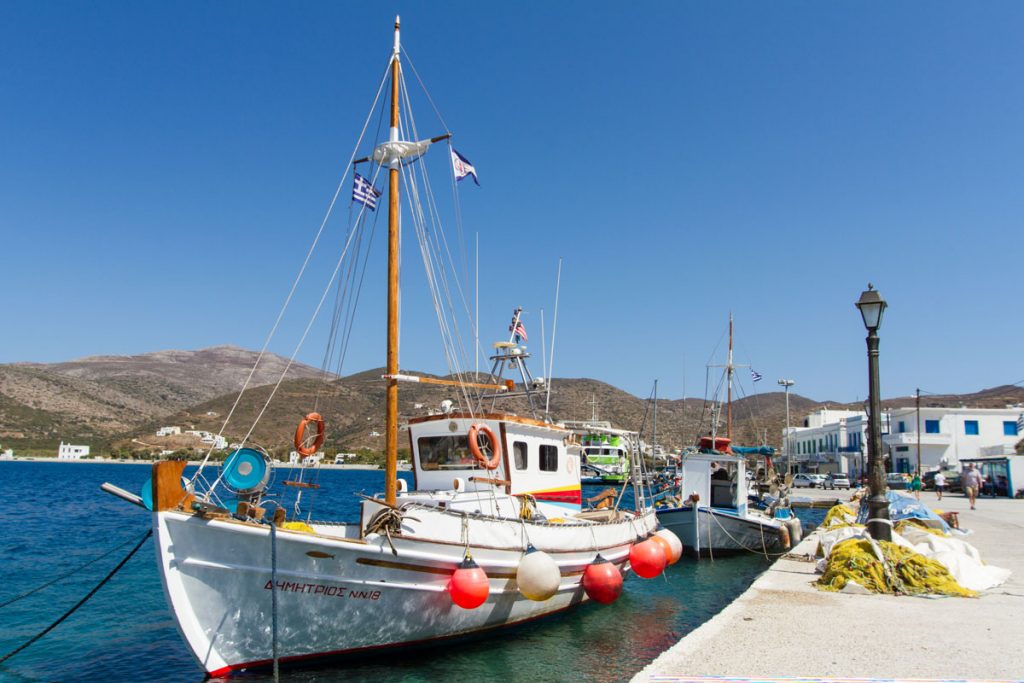 Katapola auf Amorgos, Griechenland