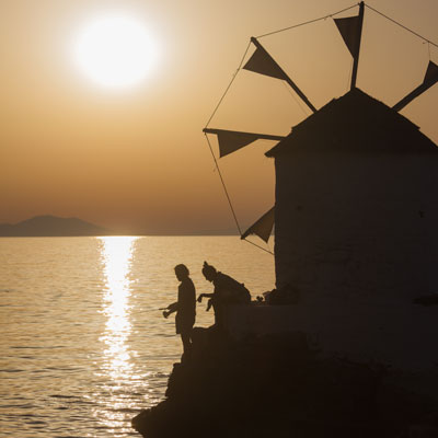 Windmühle in Aegiali, Armorgos