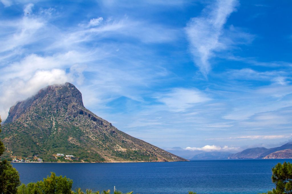 Bucht von Masouri vor Kalymnos, Griechenland