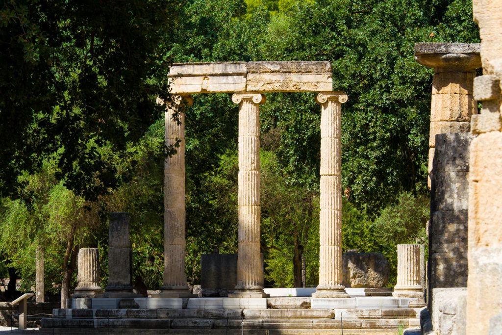 Heiligtum Olympia auf Peloponnes - griot communications