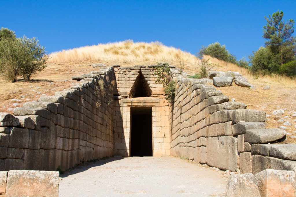 Schatzhaus des Atreus, Mykene, Griechenland