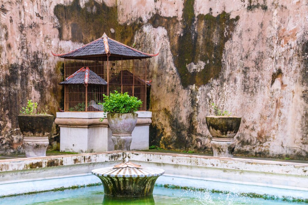 Das Wasserschloss Taman Sari in Yogyakarta