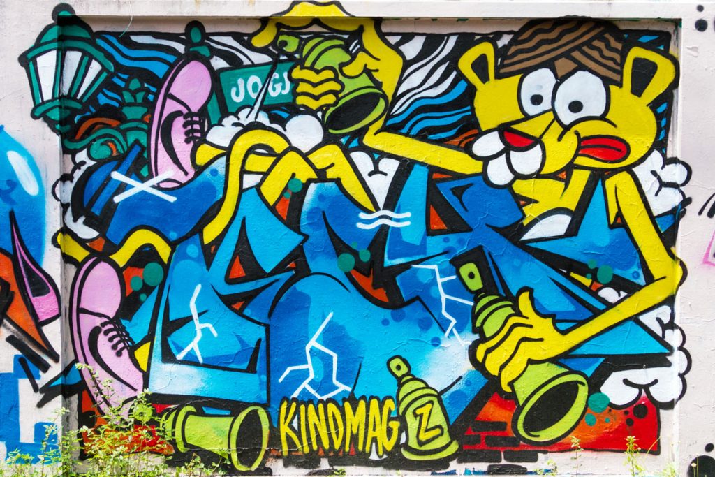 Graffiti in Yogyakarta, Java