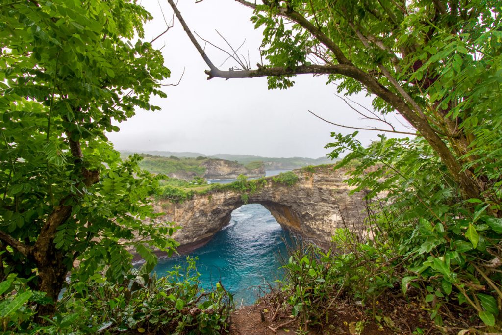 Broken Beach auf Nusa Penida im HDR