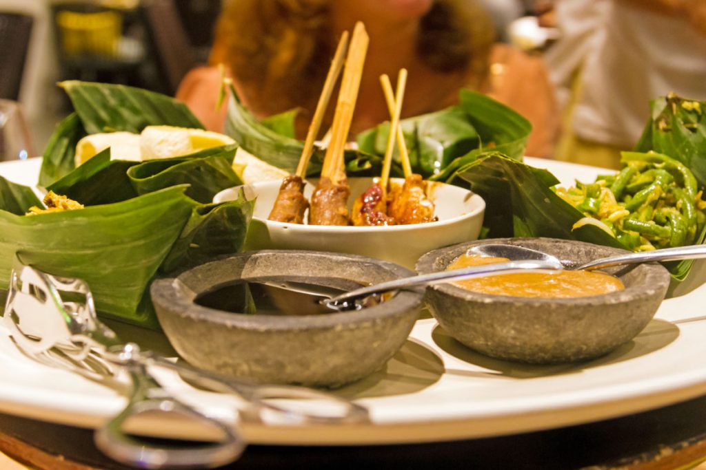 Dinner im Anvaya Beach Resort in Kuta auf Bali