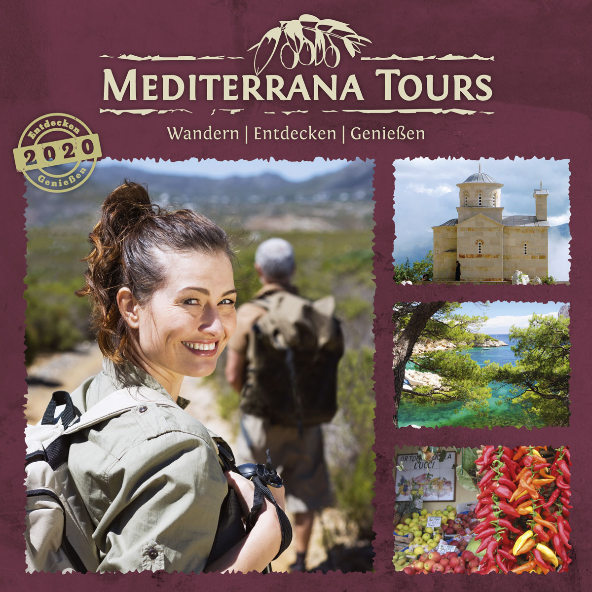 Katalog des Reiseveranstalters Mediterrana Tours 2020