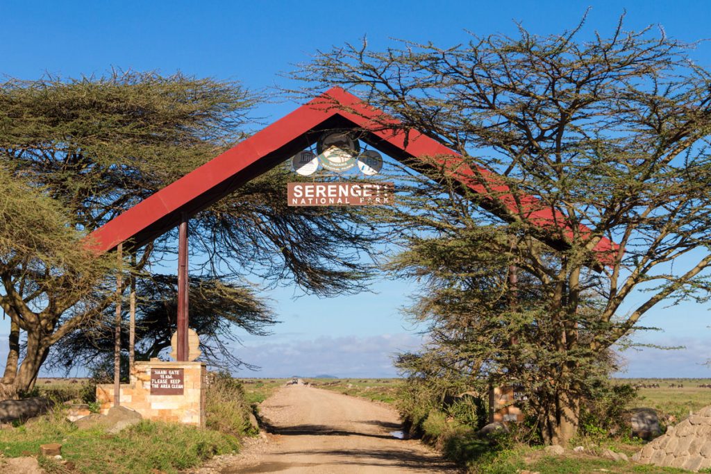 Der "Eingang" zum Serengeti-Nationalpark, Tansania