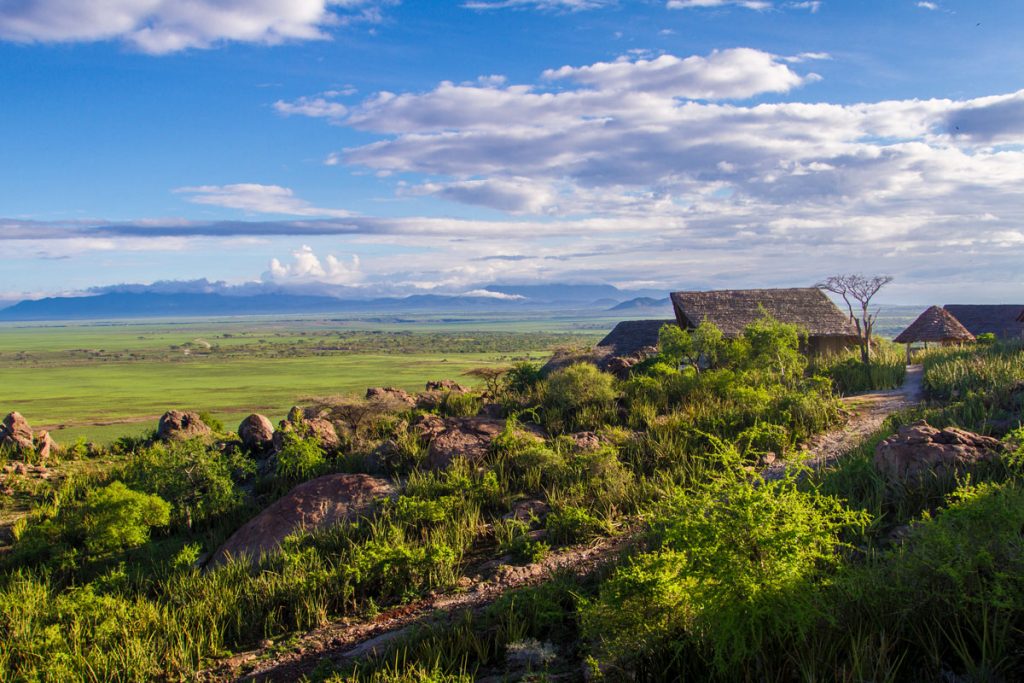 Das Camp Olduvai Ndogo direkt beim Olduvai Camp im Ngorongoro-Schutzgebiet, Tansania