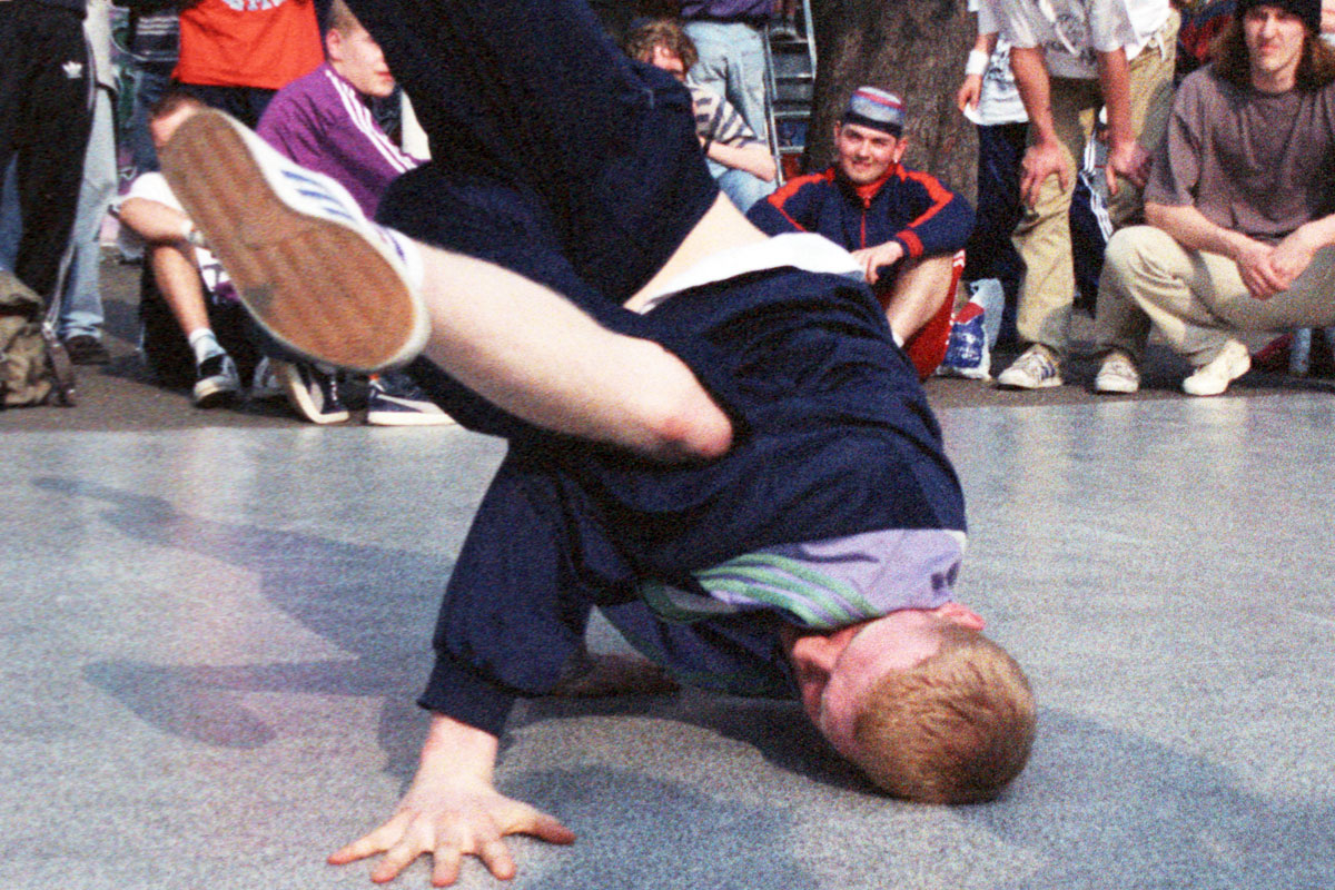 Breakdance zur Opening Jam im Kraftwerk Chemnitz