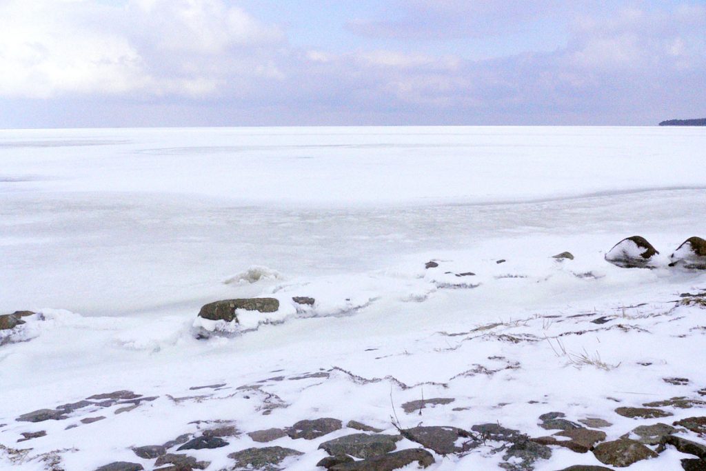 Eiswinter auf dem Greifswalder Bodden