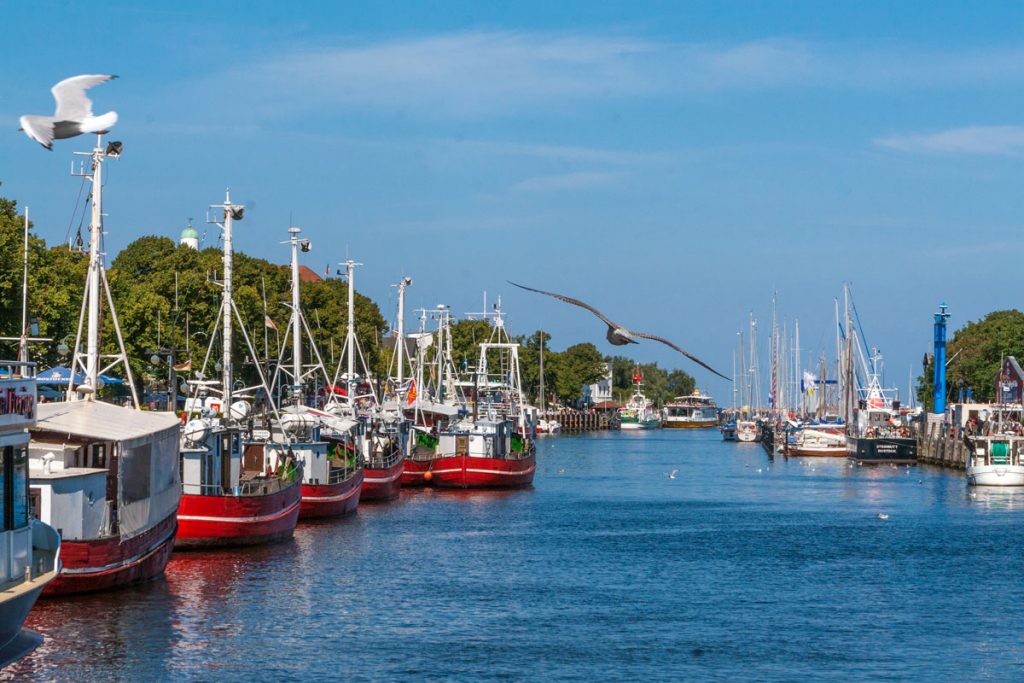 Hafen von Warnemünde bei Rostock