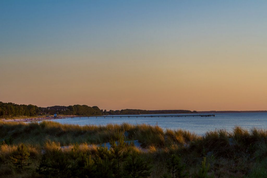 Der Strand von Lubmin im HDR