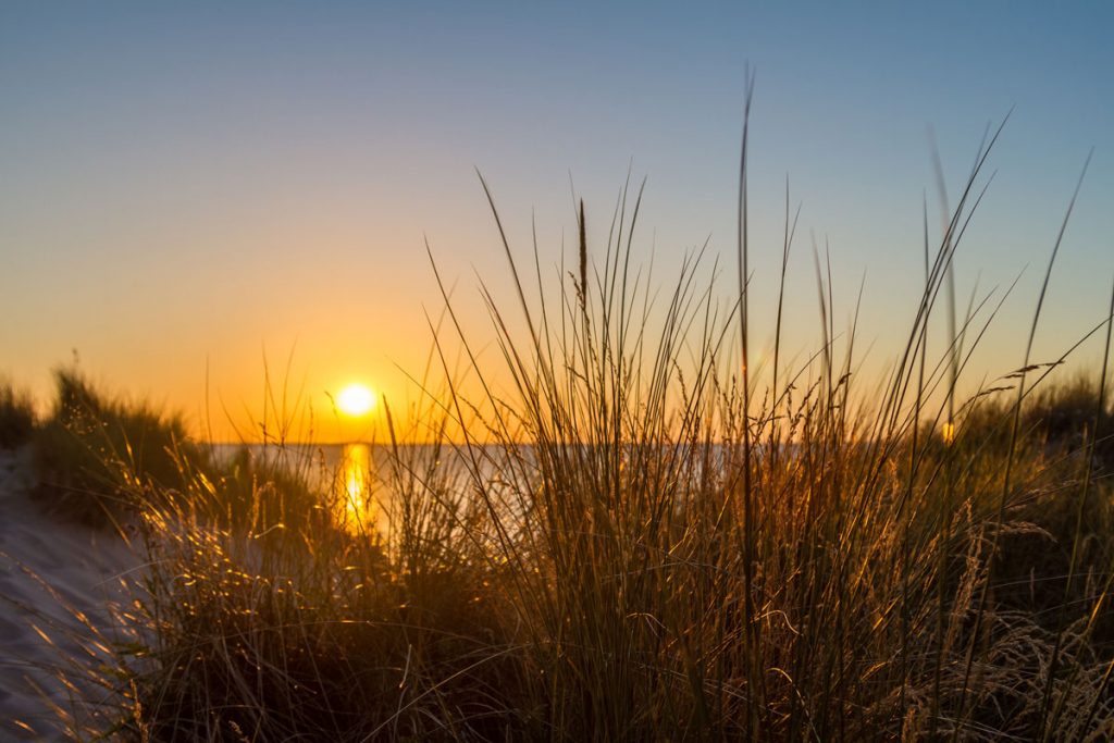 Der Strand von Lubmin im HDR