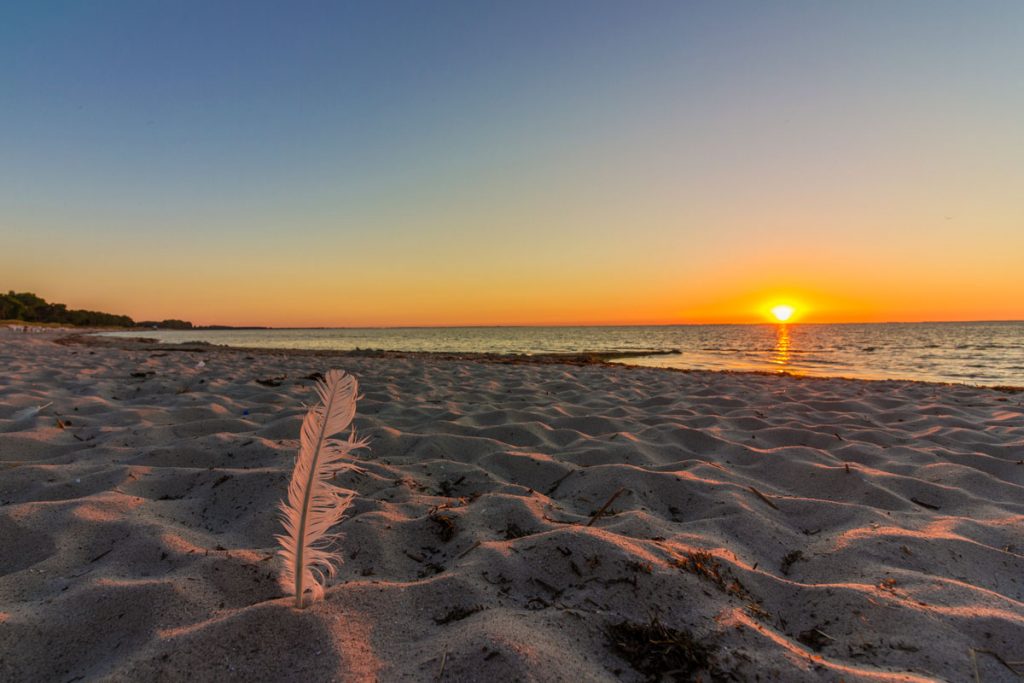 Der Strand von Lubmin im HDR