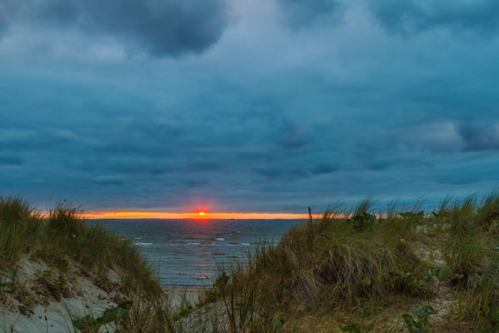 Der Strand von Lubmin im HDR