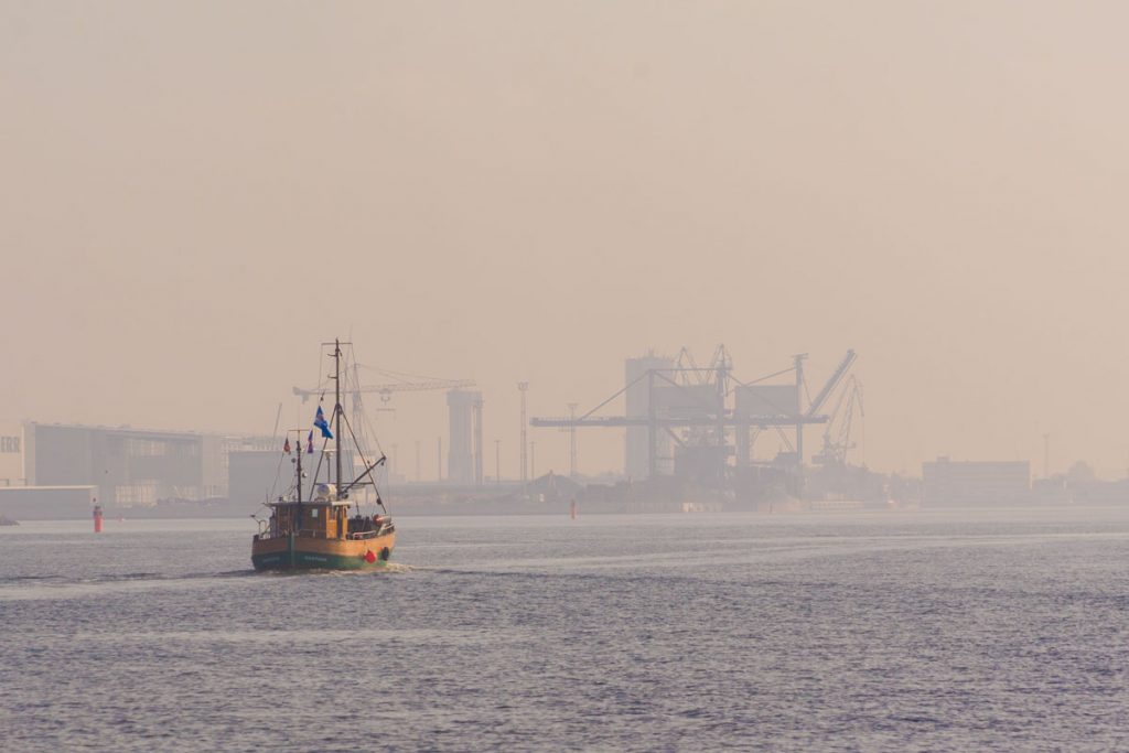 Hafen von Warnemünde bei Rostock