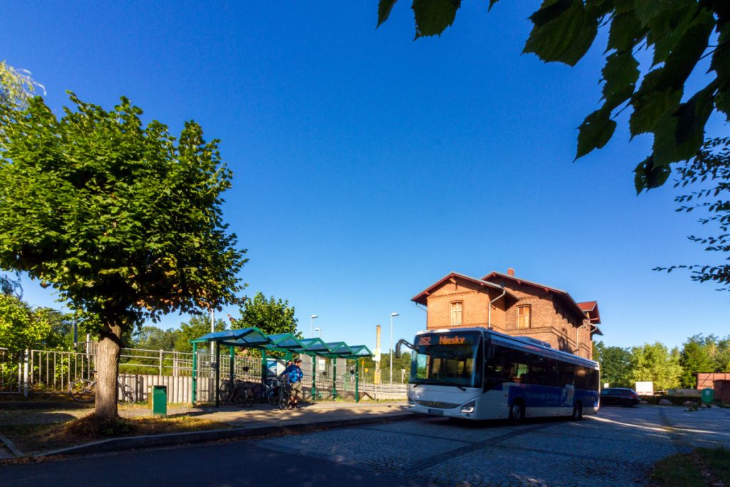 Fotos in Rietschen zum Radverkehrskonzept Oberlausitz