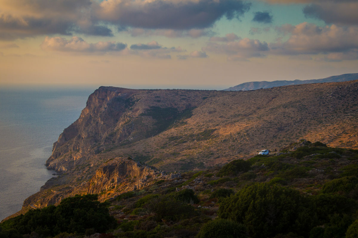 Der Weg nach Limnionas, Kythira