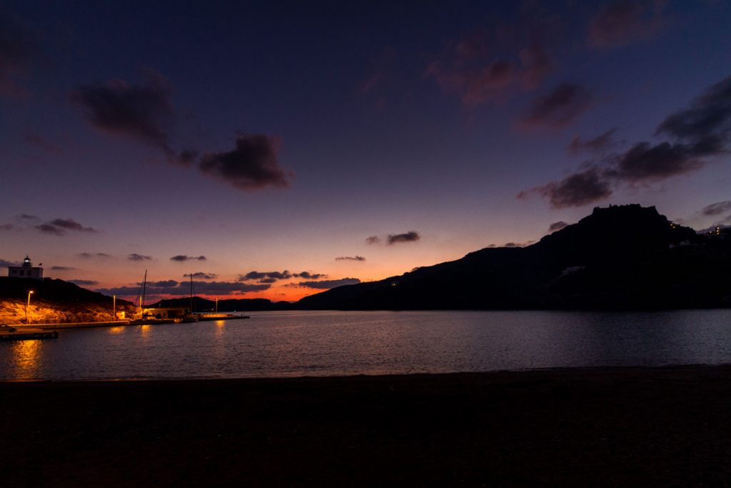 Karibikflair an der Doppelbucht von Kapsali, Kythira