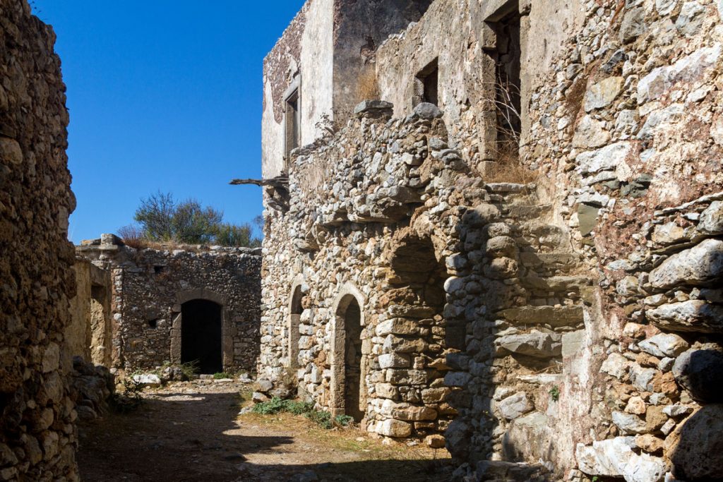 Alte Hauptstadt Kato Hora, Kythira