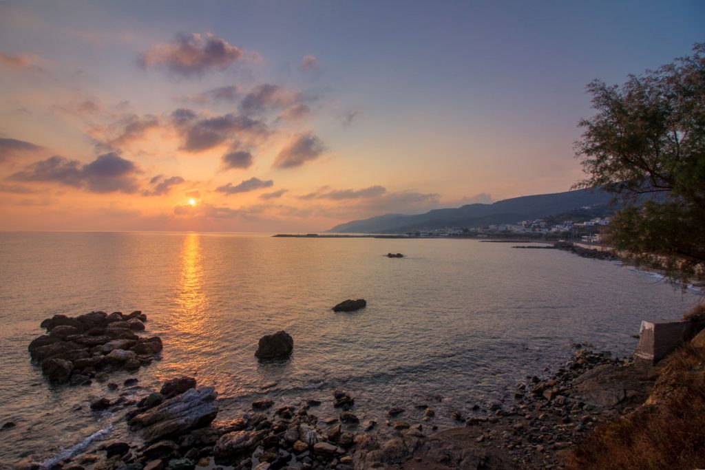 Sonnenaufgang in Aghia Pelagia auf Kythira