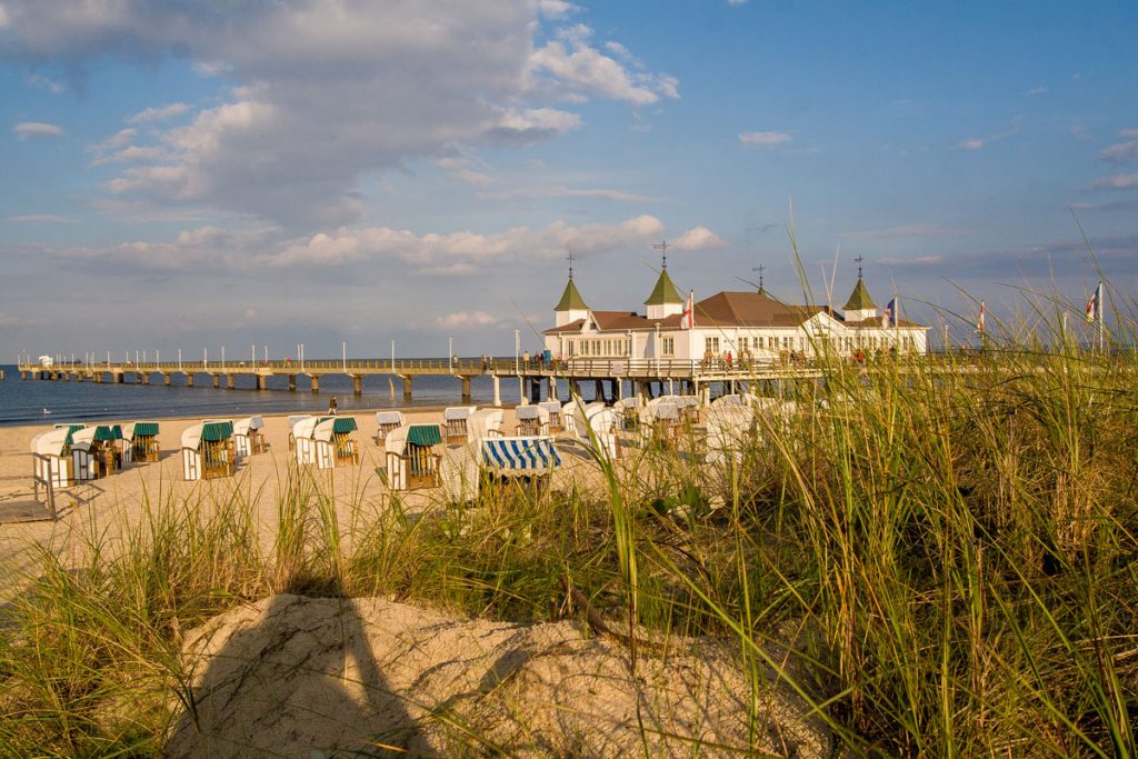 Seebrücke im Seebad Ahlbeck auf Usedom