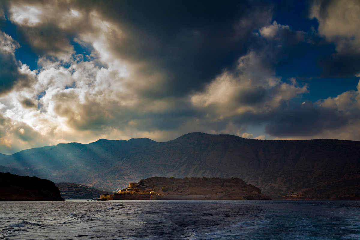 Die Lepra-Insel Spinalonga vor Kreta